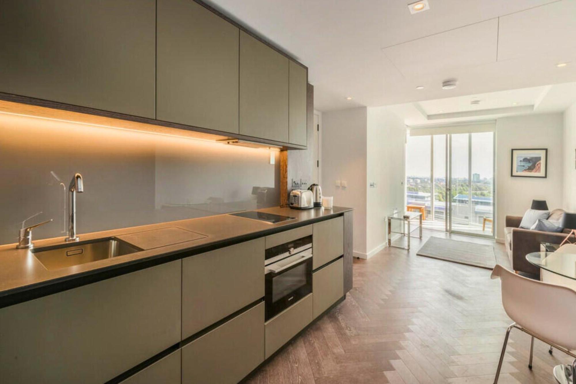 Battersea Power Station - Winter Garden Balcony & 1Gb Wifi - Luxurylondonstays Kültér fotó