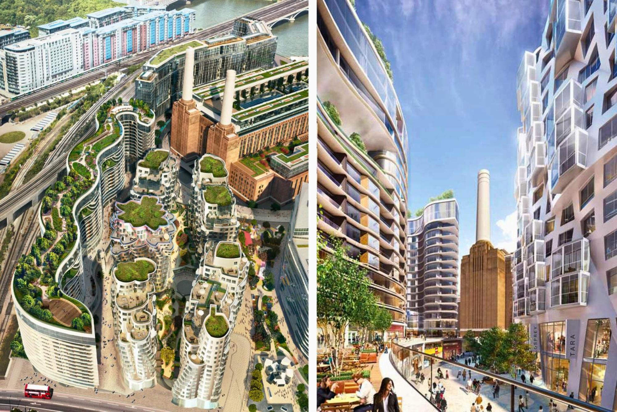 Battersea Power Station - Winter Garden Balcony & 1Gb Wifi - Luxurylondonstays Kültér fotó